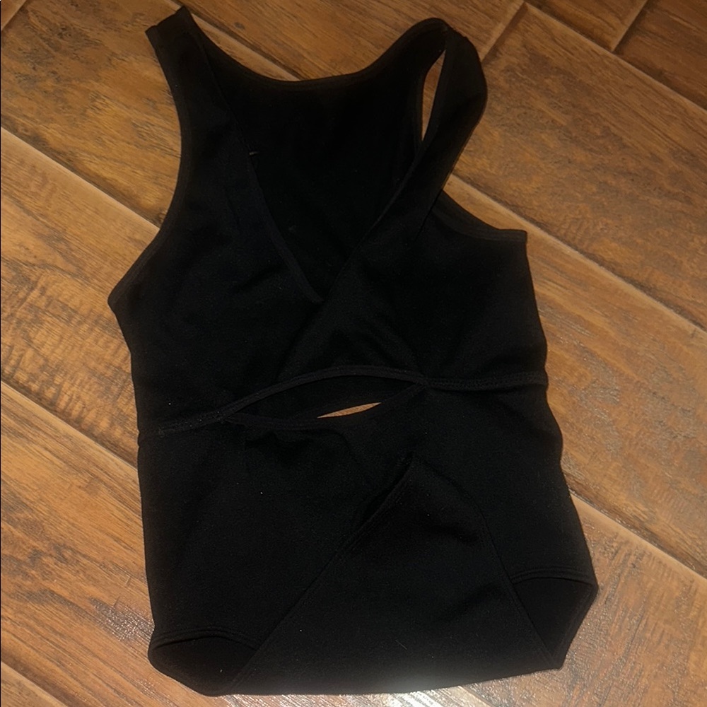 Colsie front cut out bodysuit